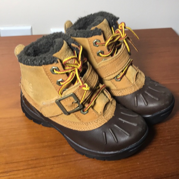 timberland kids winter boots